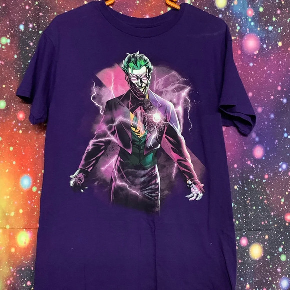 🤑Purple Graphic T-Shirt - Picture 1 of 3